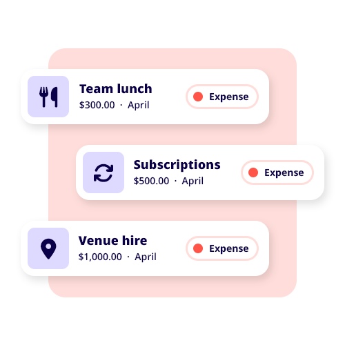 Who knew your cashflow could look so good. In real-time too! Gain immediate clarity over your net business. Take control by keeping track of receipts, payments and GST. Watch your net position change real-time.