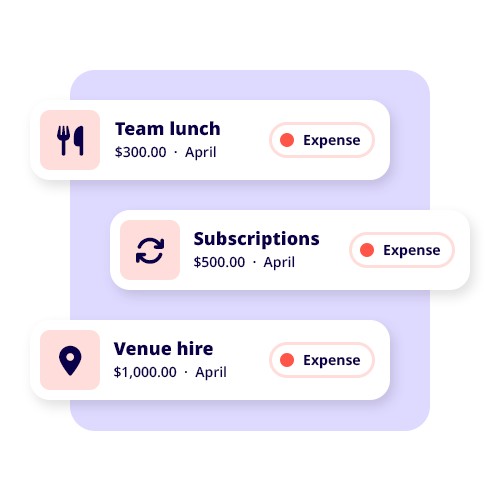 Who knew your cashflow could look so good. In real-time too! Gain immediate clarity over your net business. Take control by keeping track of receipts, payments and GST. Watch your net position change real-time.