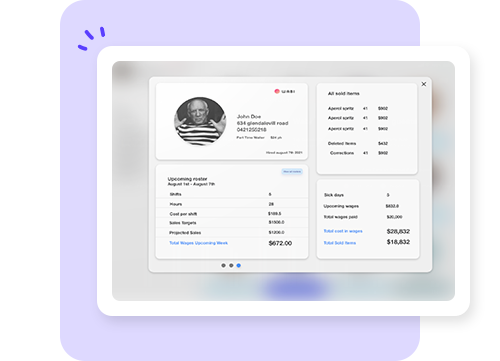 Get paid faster with online invoicing. Send invoices from your phone, tablet or computer. Then track payments back to Reckon One, and watch those dollars roll in!